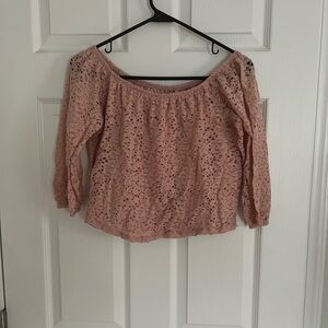Hollister off the shoulder top. Size small